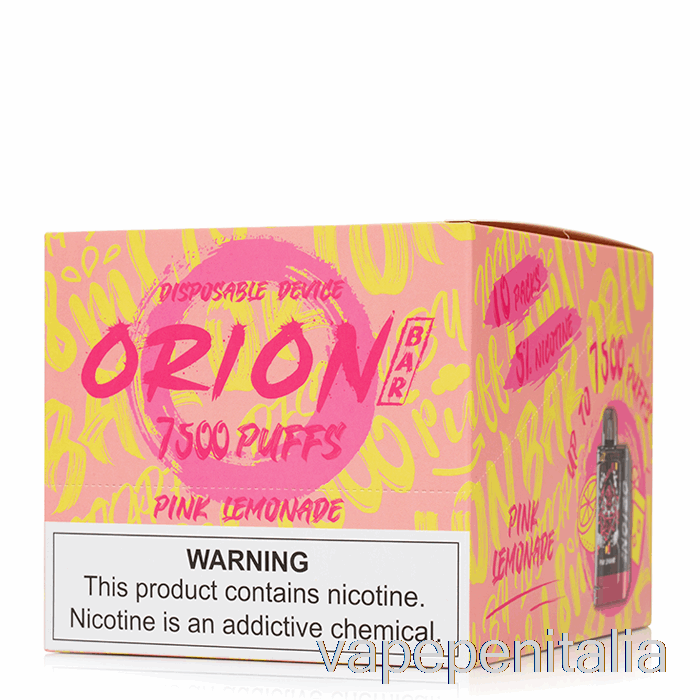 Vape Italia [confezione Da 10] Lost Vape Orion Bar 7500 Usa E Getta